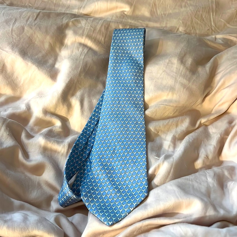 Hermes Twil silk tie